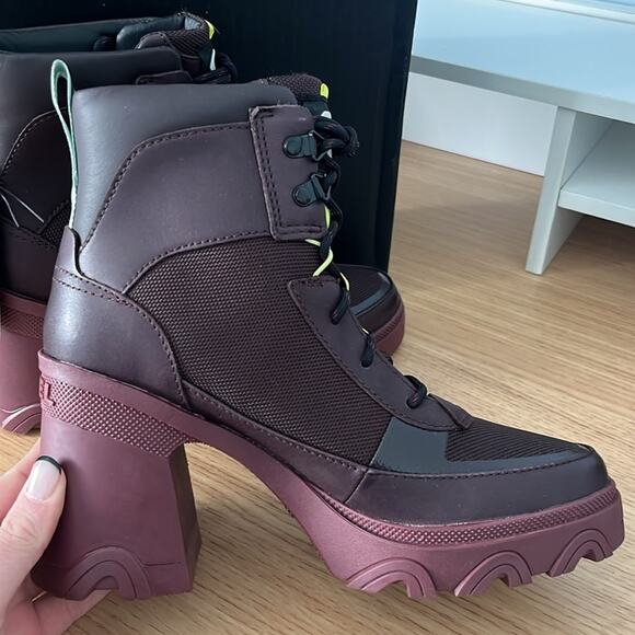 Sorel Womens Brex Heel Lace Bootie Size 7 - Picture 5 of 14